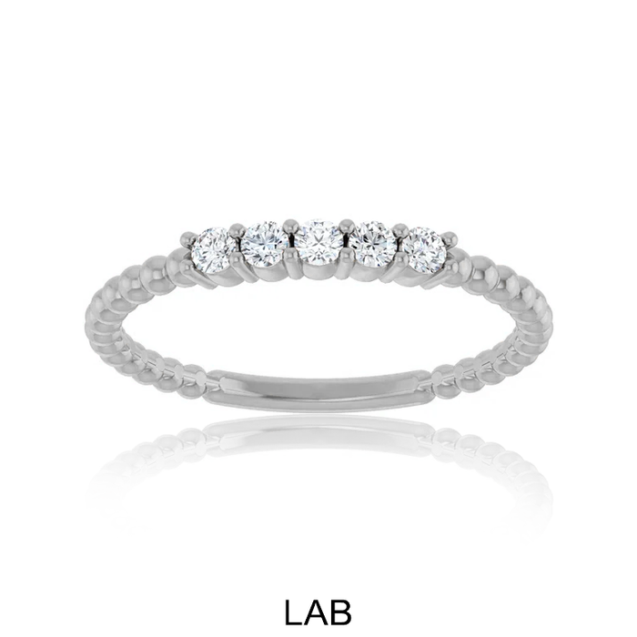 14K White Gold