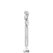 14K White Gold