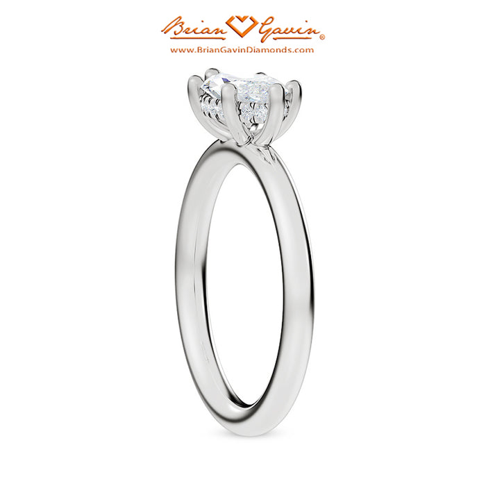 18K White Gold, Platinum