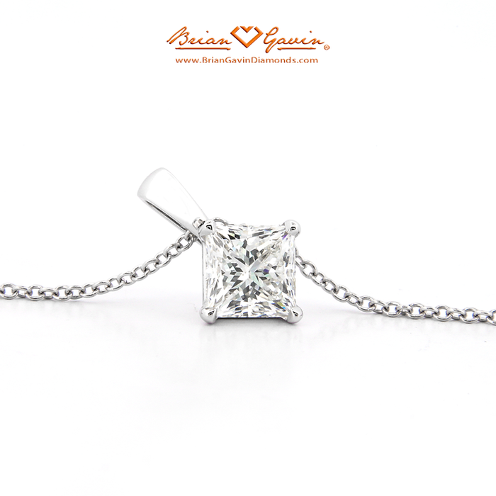 Four Prong Basket Pendant for Princess