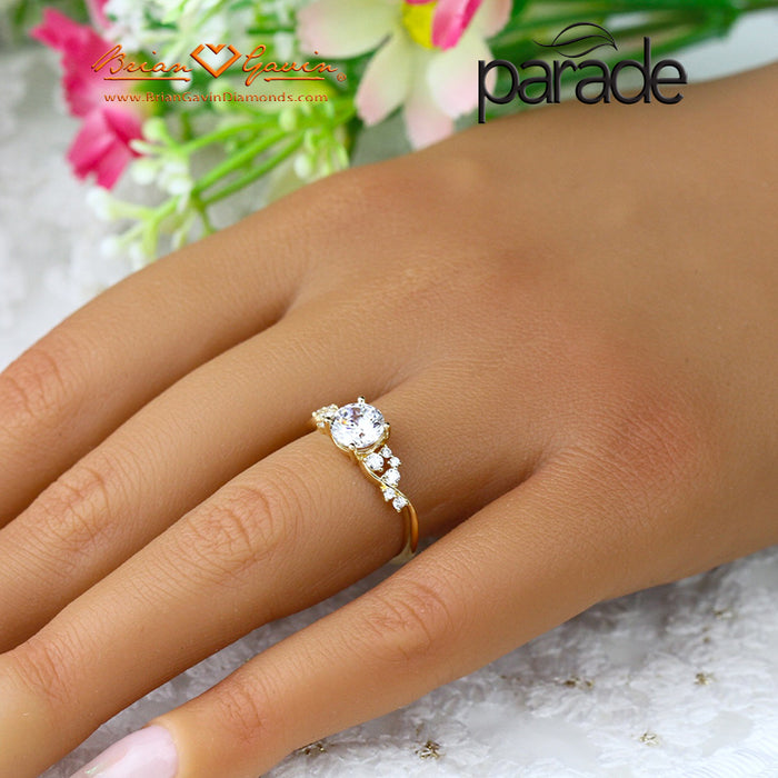 14K White Gold, 18K White Gold, Platinum, 14K Rose Gold, 18K Rose Gold, 14K Yellow Gold, 18K Yellow Gold