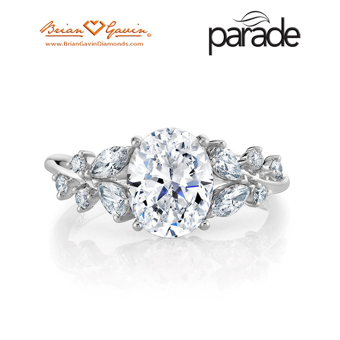 14K White Gold, 18K White Gold, Platinum