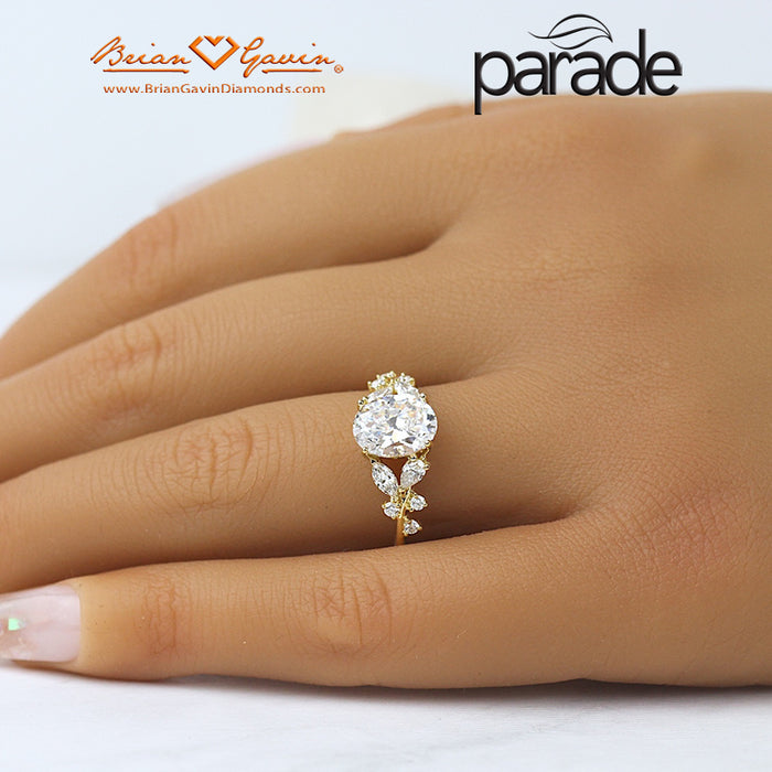 14K White Gold, 18K White Gold, Platinum, 14K Rose Gold, 18K Rose Gold, 14K Yellow Gold, 18K Yellow Gold