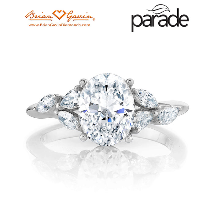 14K White Gold, 18K White Gold, Platinum