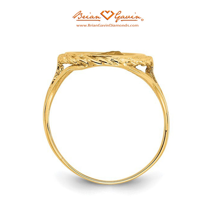 14K Yellow Gold