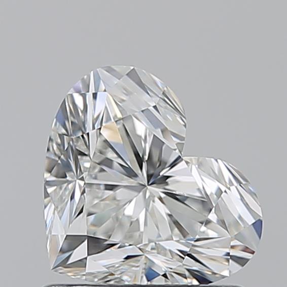 1.010 G VVS2 Virtual Selection Heart Diamond