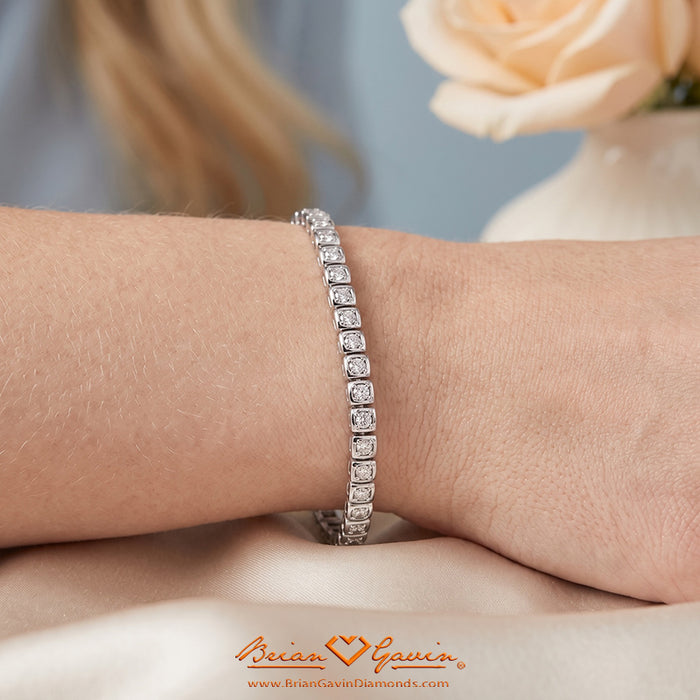 14K White Gold
