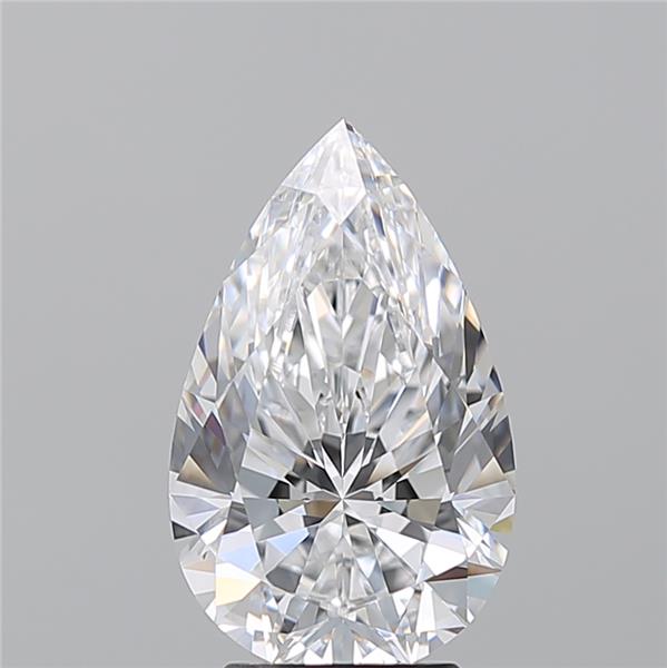 3.040 D VVS1 Virtual Selection Pear Diamond