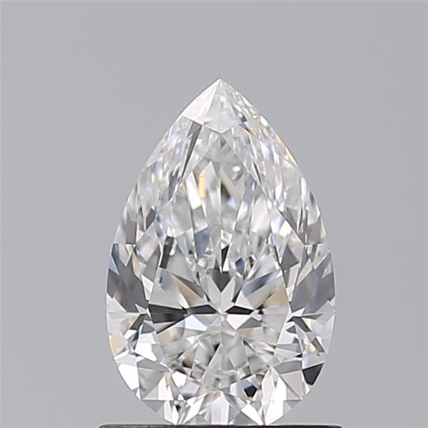 1.010 E VVS2 Virtual Selection Pear Diamond
