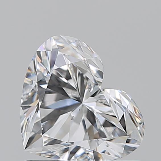 1.010 E SI2 Virtual Selection Heart Diamond