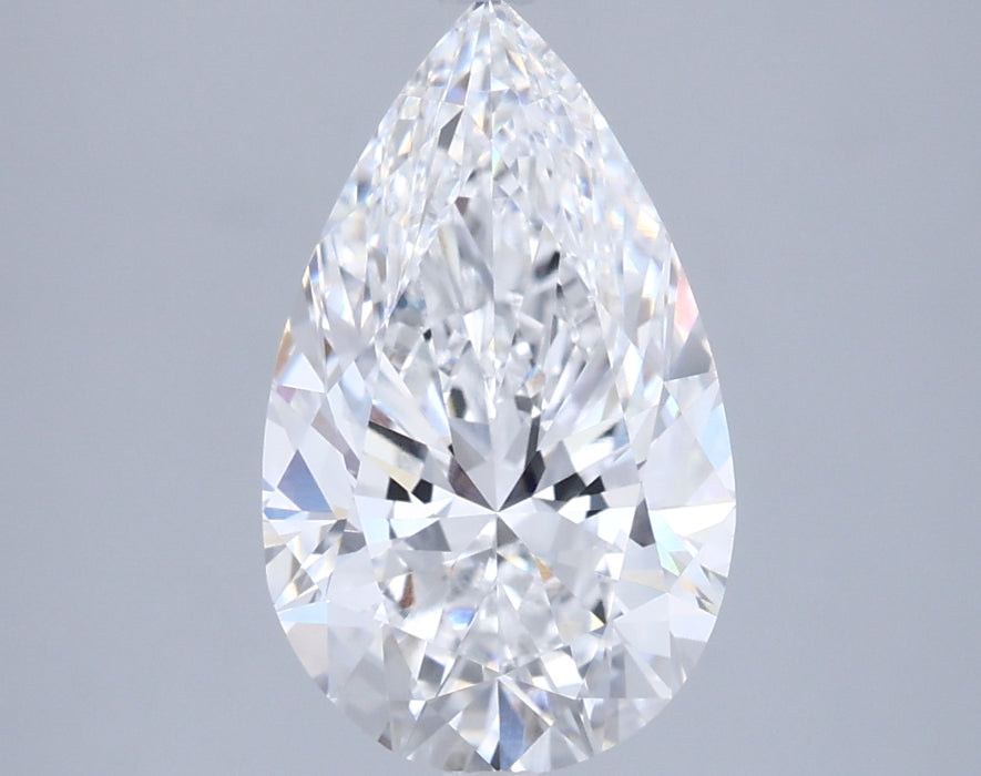 3.03000 D VVS2 BG Select Lab Grown Pear Diamond