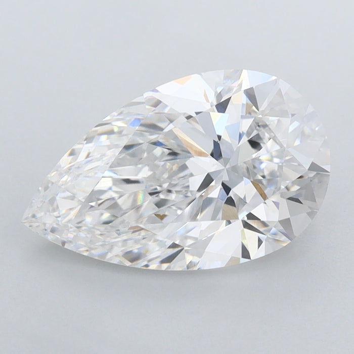 2.50000 D VVS2 BG Select Lab Grown Pear Diamond