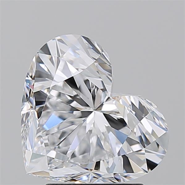 3.010 D VS2 Virtual Selection Heart Diamond