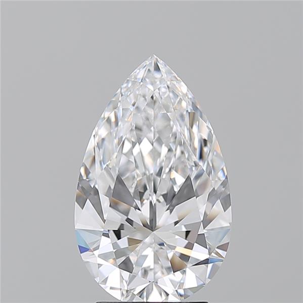 3.020 D VS1 Virtual Selection Pear Diamond