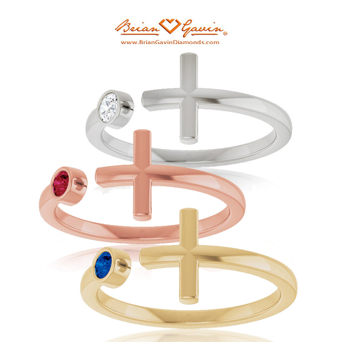14K White Gold, 14K Rose Gold, 14K Yellow Gold