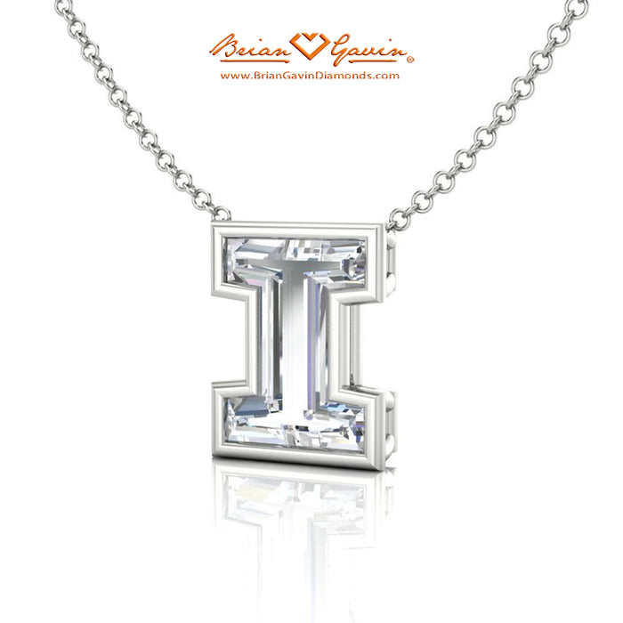 14K White Gold, I