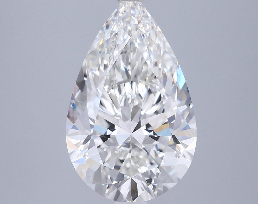 3.06000 F VVS2 BG Select Lab Grown Pear Diamond