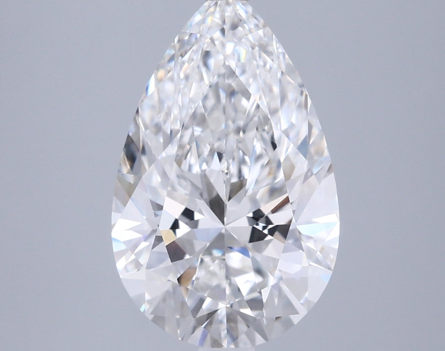 3.06000 E VVS2 BG Select Lab Grown Pear Diamond