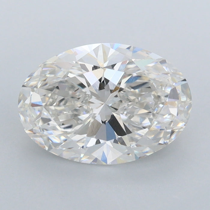 2.06000 F VVS2 BG Select Lab Grown Oval Diamond