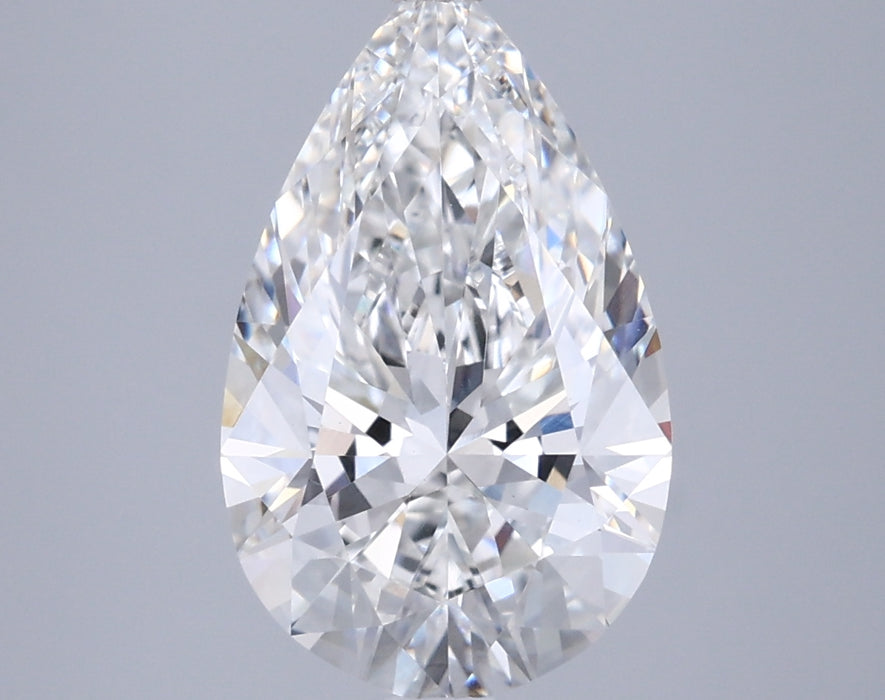 3.07000 F VVS2 BG Select Lab Grown Pear Diamond