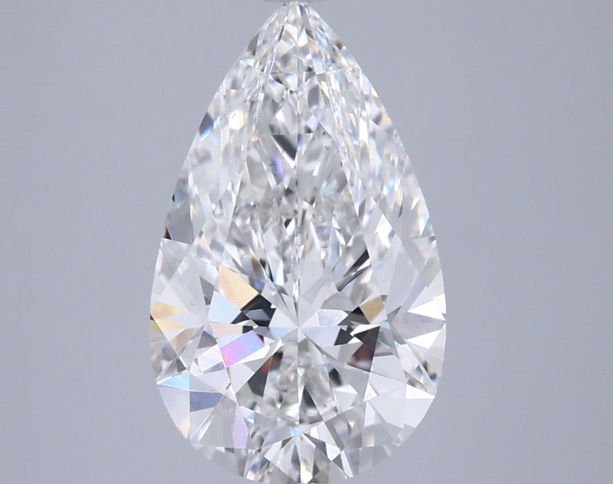 3.06000 F VVS2 BG Select Lab Grown Pear Diamond