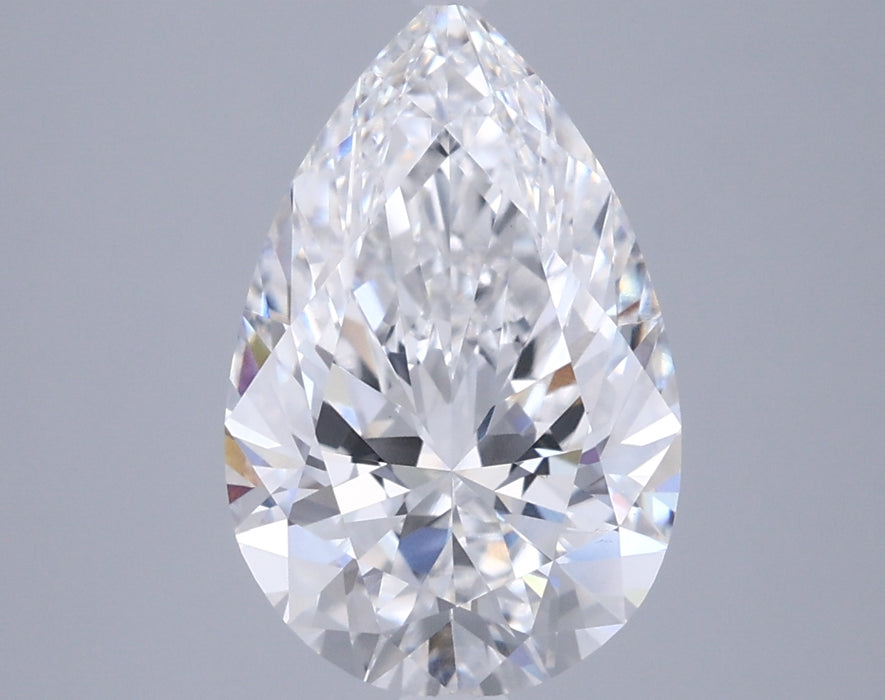 3.08000 E VS1 BG Select Lab Grown Pear Diamond