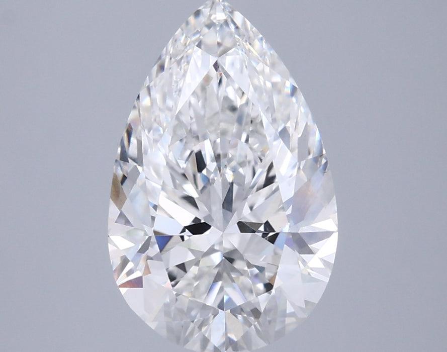 3.07000 F VVS2 BG Select Lab Grown Pear Diamond