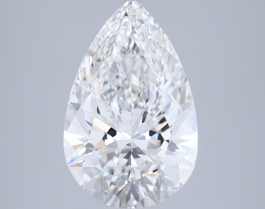 3.08000 F VVS2 BG Select Lab Grown Pear Diamond