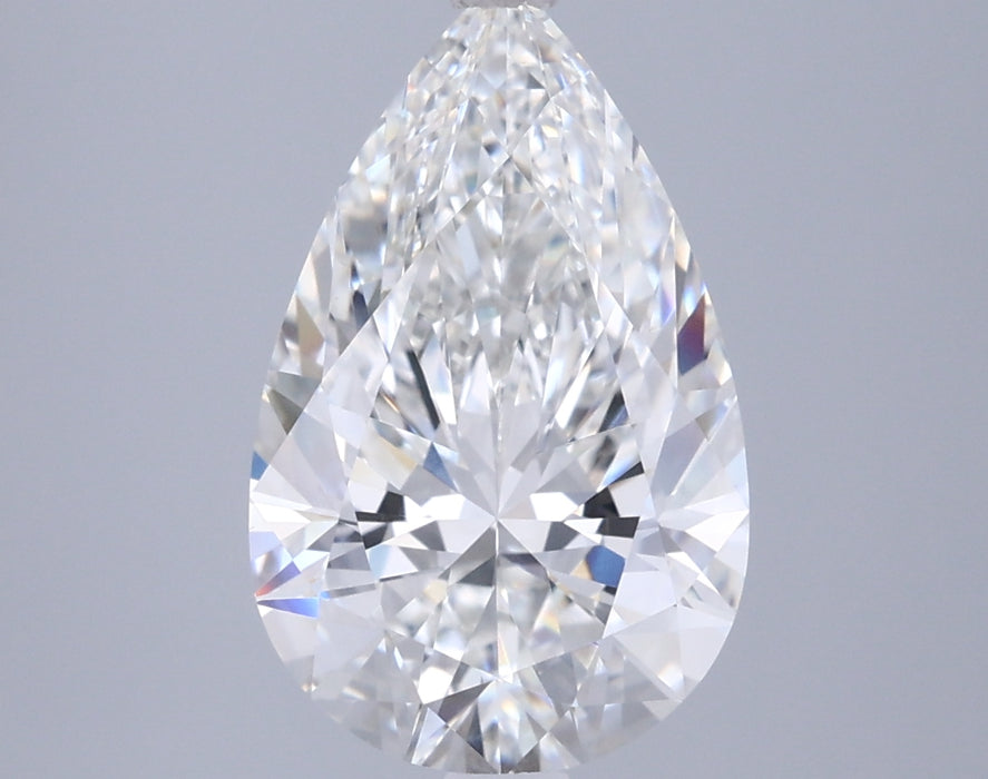 3.07000 F VVS2 BG Select Lab Grown Pear Diamond