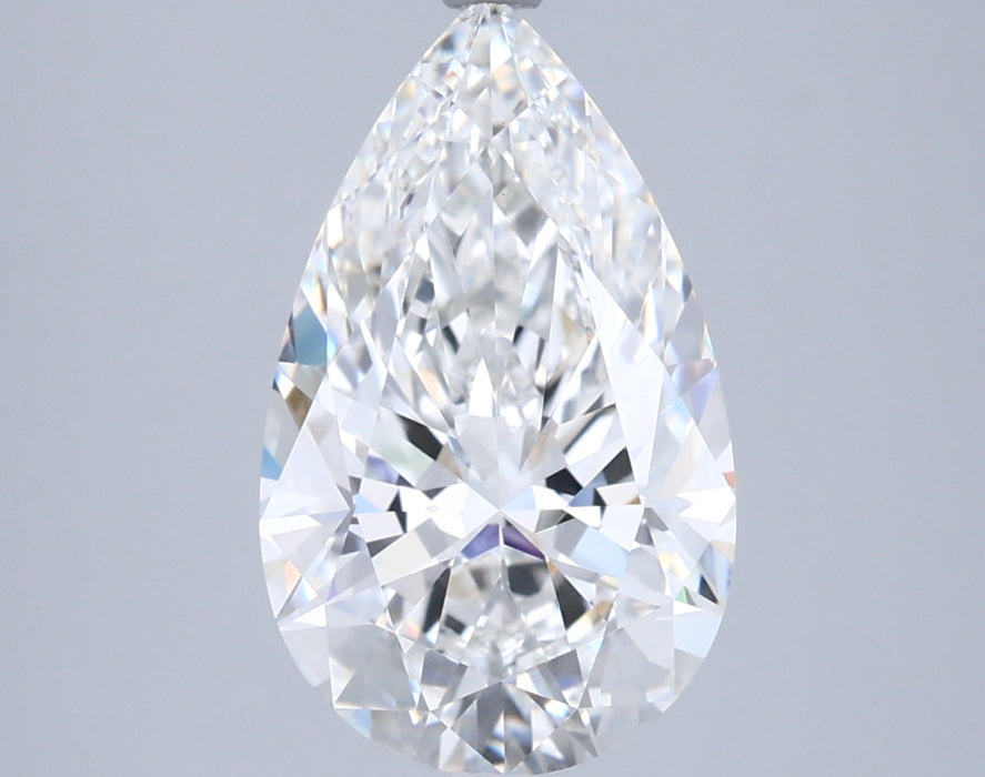 3.04000 F VVS2 BG Select Lab Grown Pear Diamond