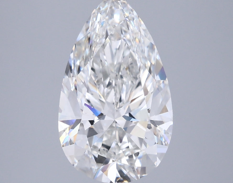 3.00000 F VS1 BG Select Lab Grown Pear Diamond