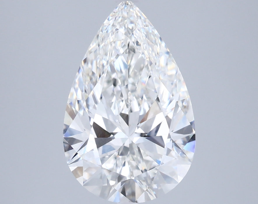 3.07000 F VVS2 BG Select Lab Grown Pear Diamond