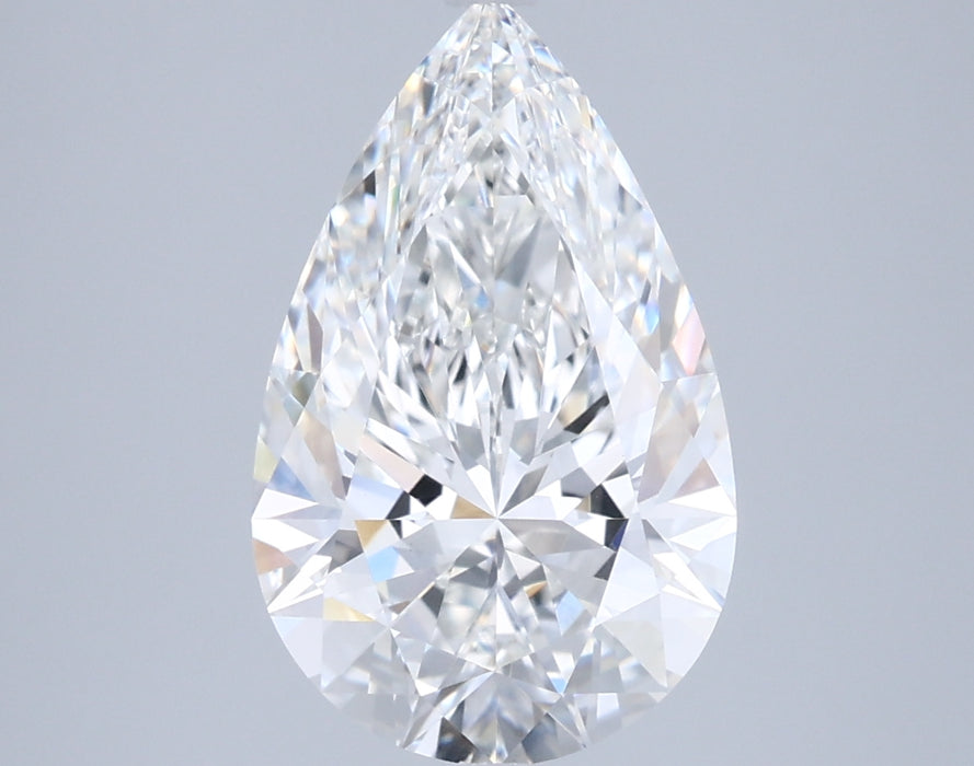 3.08000 F VVS2 BG Select Lab Grown Pear Diamond