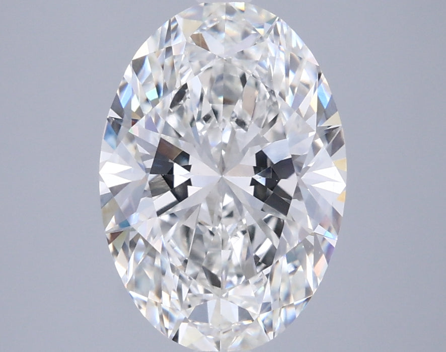 3.04000 F VVS2 BG Select Lab Grown Oval Diamond