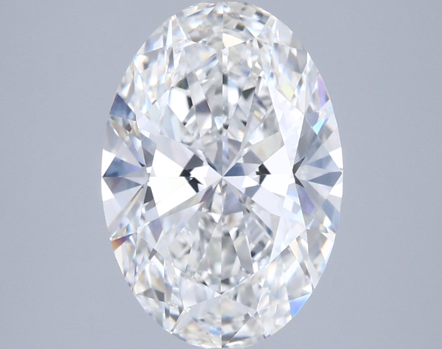 3.08000 F VVS2 BG Select Lab Grown Oval Diamond