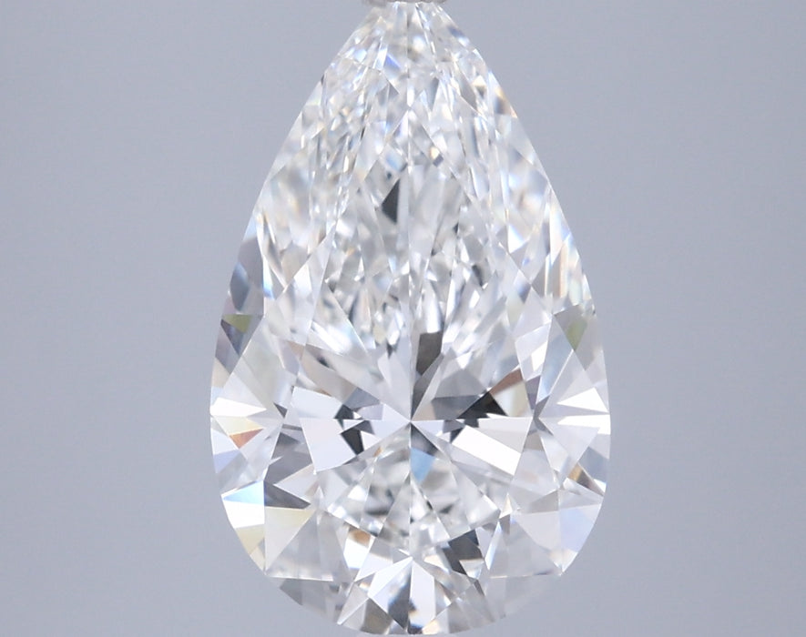 3.06000 F VVS2 BG Select Lab Grown Pear Diamond