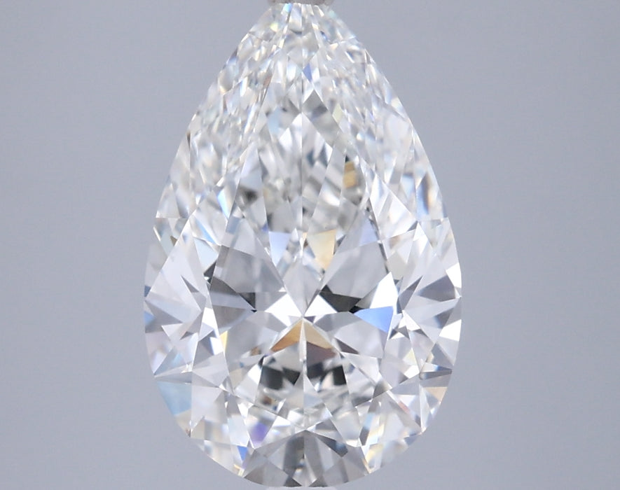 3.03000 F VVS2 BG Select Lab Grown Pear Diamond