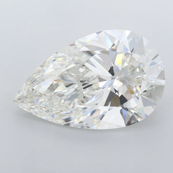 3.08000 F VVS2 BG Select Lab Grown Pear Diamond