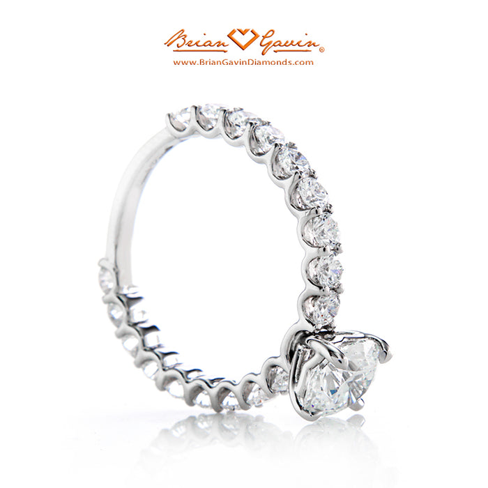 3/4 Eternity U-Prong with Truth Head