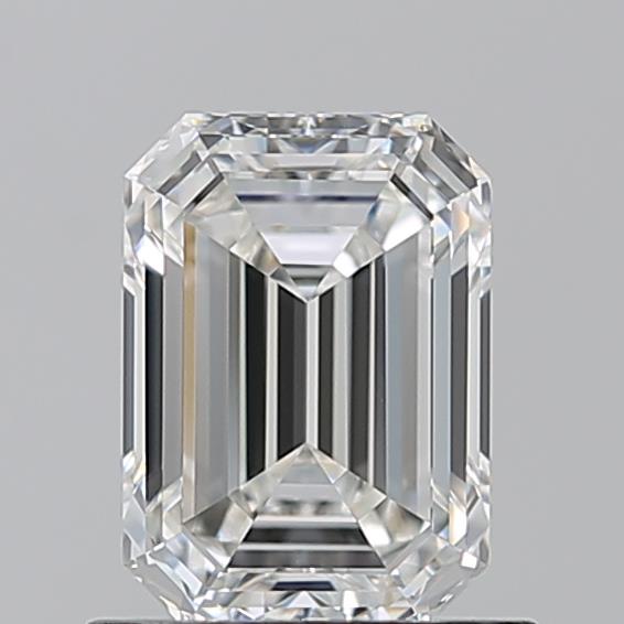 1.010 G VVS2 Virtual Selection Emerald Diamond