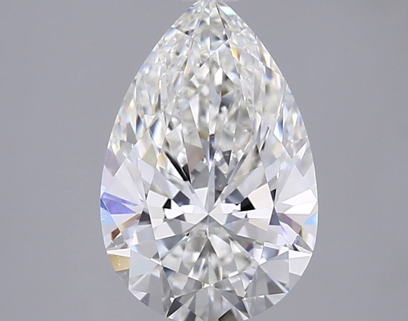 2.13000 F VVS1 BG Select Lab Grown Pear Diamond