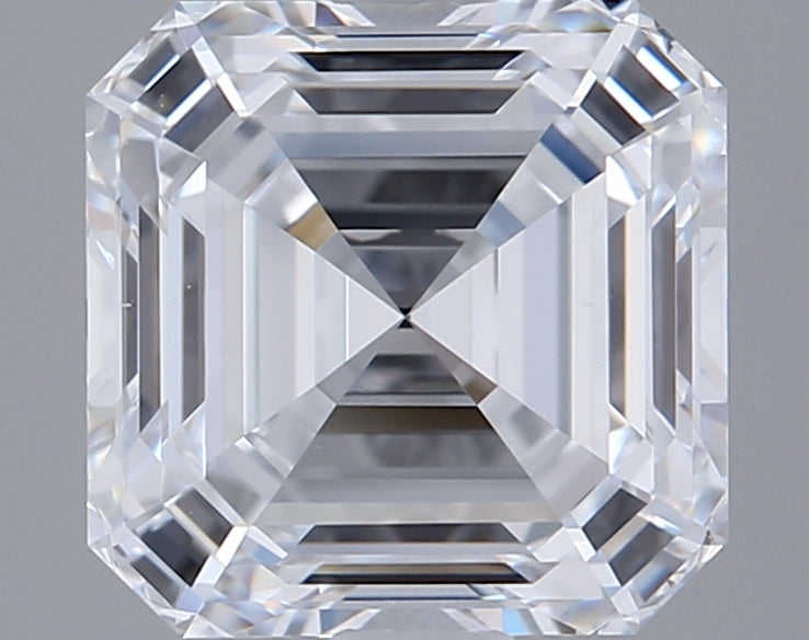 2.17000 D VVS2 BG Select Lab Grown Asscher Diamond