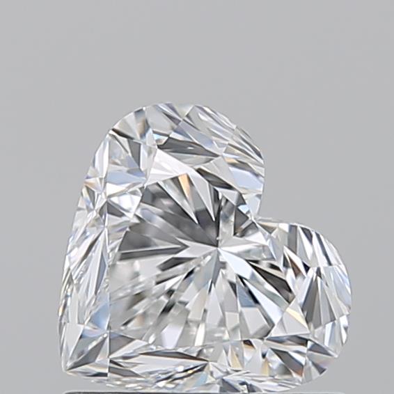 1.010 E VS1 Virtual Selection Heart Diamond