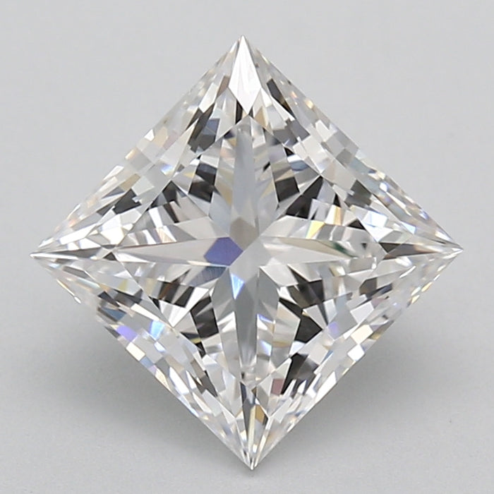 3.02000 D VVS2 BG Select Lab Grown Princess Diamond
