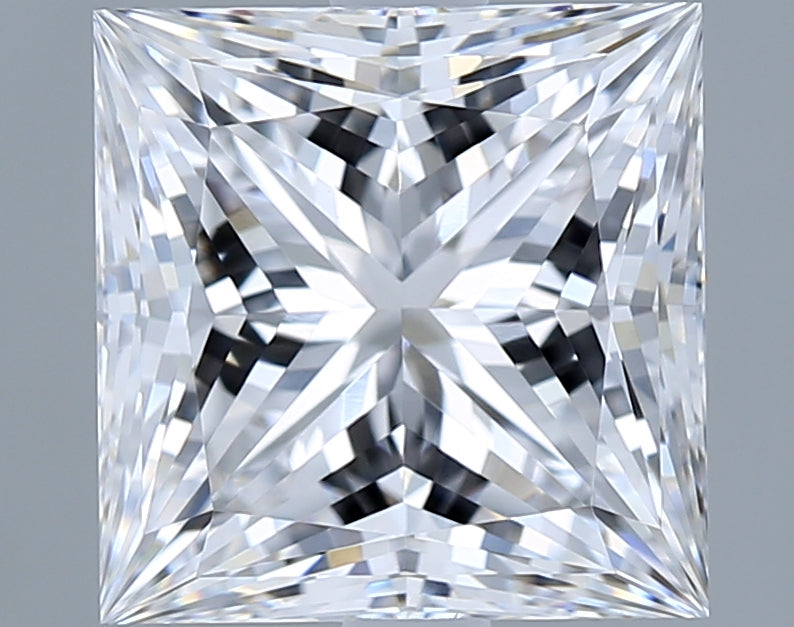 2.55000 E VVS2 BG Select Lab Grown Princess Diamond