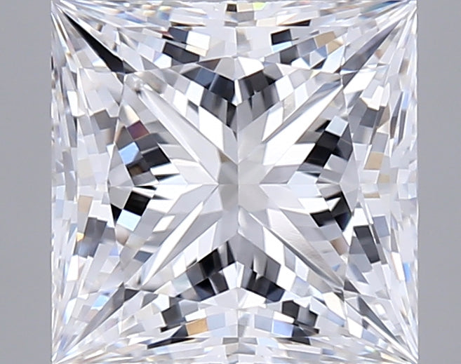 2.56000 E VVS2 BG Select Lab Grown Princess Diamond