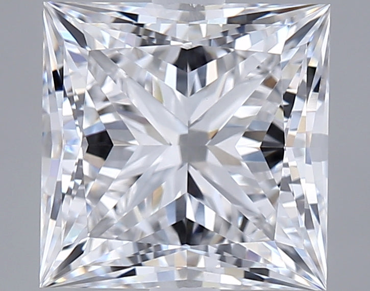 3.12000 D VVS2 BG Select Lab Grown Princess Diamond