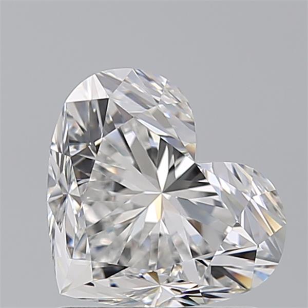 1.500 E VVS1 Virtual Selection Heart Diamond