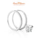 14K White Gold