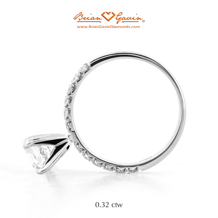 14K White Gold